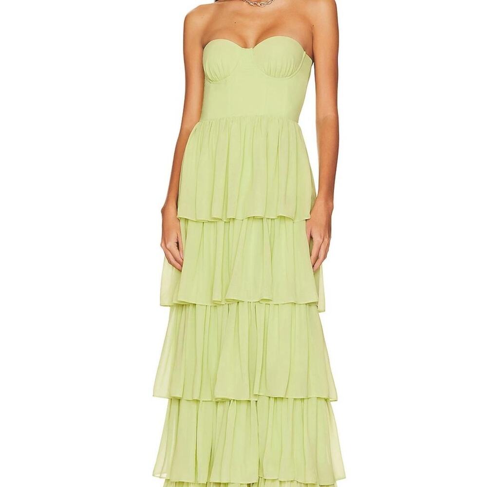 Lovers and friends green strapless